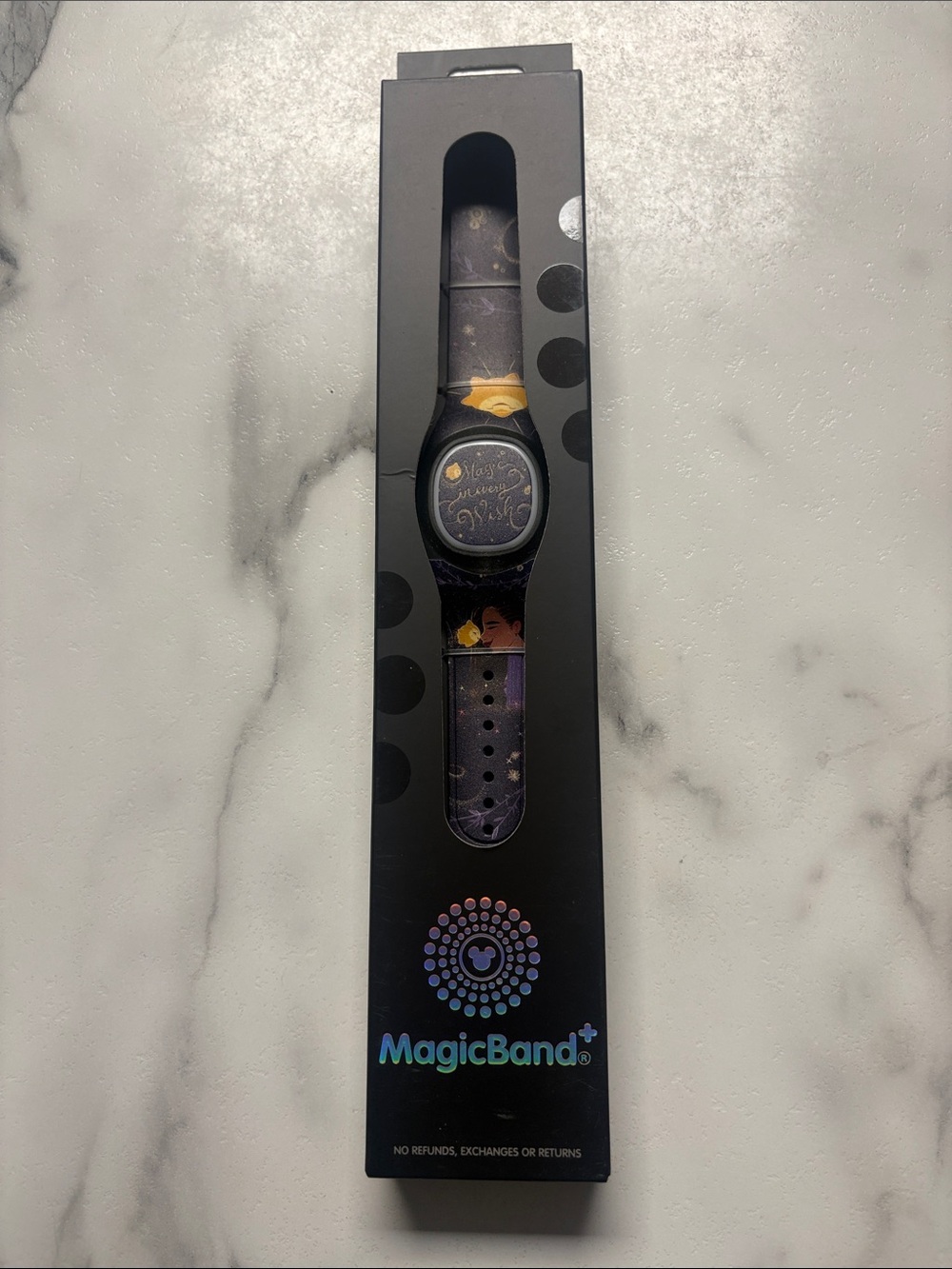 Magic Purple Galaxy Themed MagicBand+ Wristband